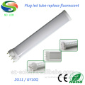 Shenzhen led factory 8w gy10 2g11 pll led tube